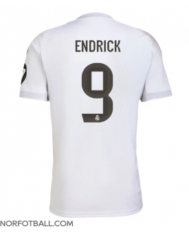 Billige Fotballdrakt Real Madrid Endrick #9 Replika Hjemmedrakt 2025-26 Kortermet Billige Fotballdrakt Real Madrid Endrick #9 Replika Hjemmedrakt 2025-26 Kortermet